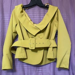 Off the shoulder jacket